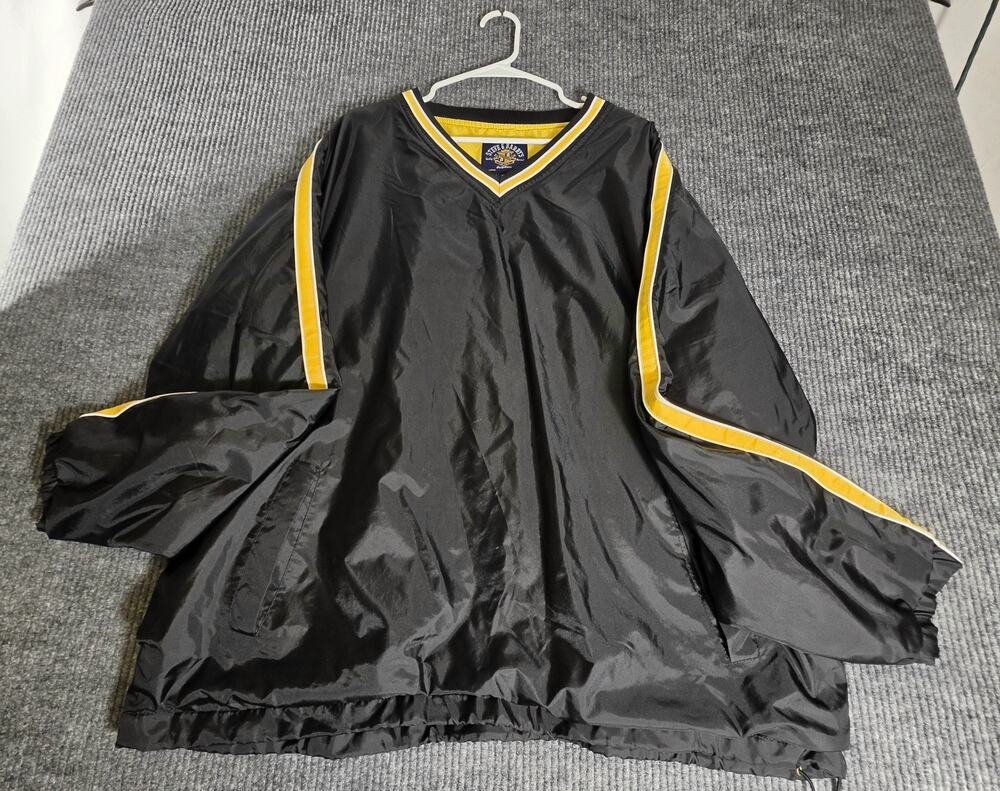 Steve & Barrys Windbreaker Pittsburgh Steelers & Penguins Colors Size XXL